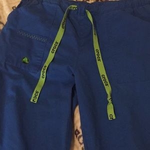 Crocs size medium scrub set